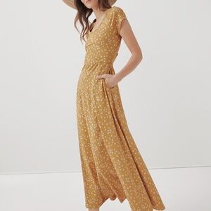 Pact Maxi Crossback dress